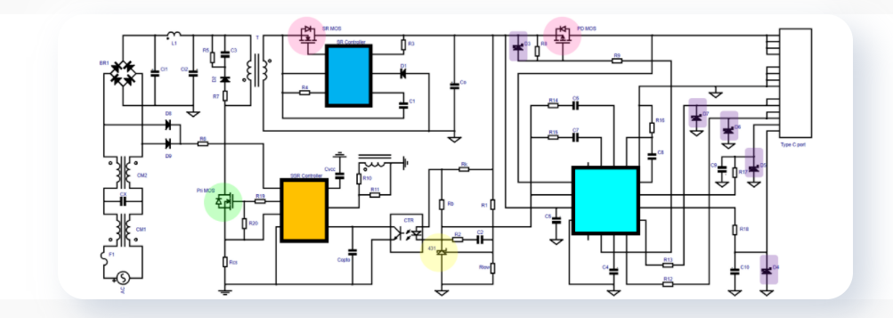 Wayon PD快充，維安代理商，維安 PD快充，GaN高功率密度65W PD快充解決方案.png